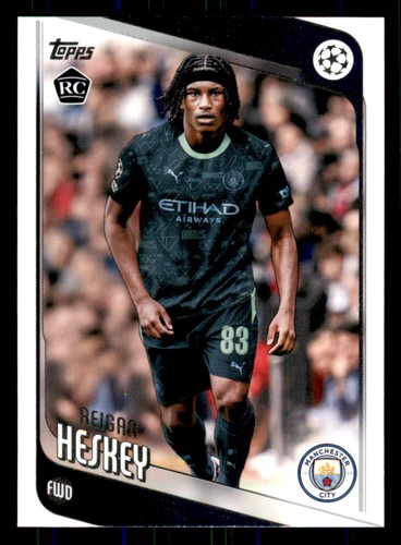 Reigan heskey topps esordiente - heskey,