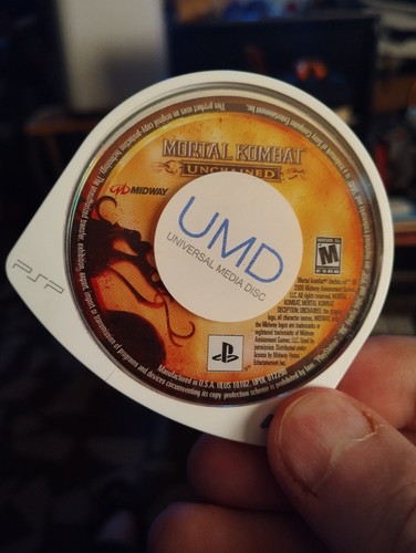 Mortal kombat unchained psp - kombat,