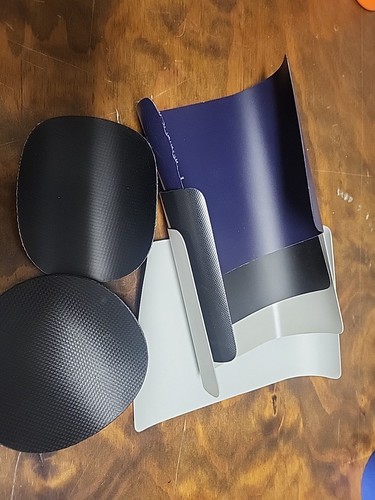 Toppa riparazione vinile nero - toppa,