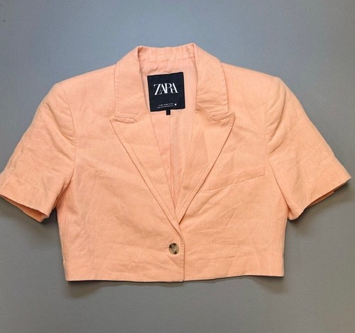Blazer zara misto lino - zara,