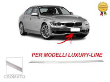 Profilo CROMATO Modanatura Paraurti ANTERIORE BMW Serie 3 F30 F31 Luxury Line