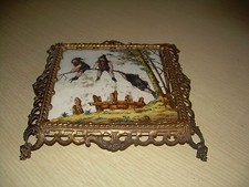 BRONZE CONTOURED CERAMIC TILE