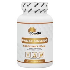 Panax Ginseng Coreano 250mg – Compresse – Energia Naturale & Vitalità – Sowelo