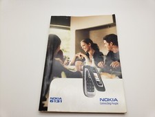 Nuovo manuale manuale utente cellulare inglese Nokia 6131 3POSTUK