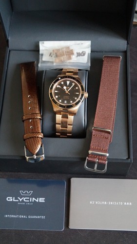 Bracciale glycine combat sub - combat,