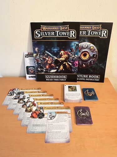 Silver tower warhammer quest - silver,