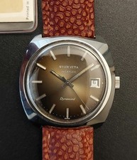 Orologio Meccanico Vintage Wyler Vetta Dynawind Automatic Anni 70.