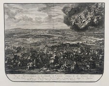 Cassano d'Adda Lombardia Italia Italia incisione incisione Huchtenburgh 1729