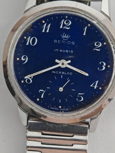 Berios vintage watch - watch, manual
