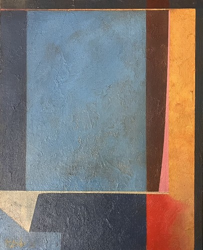 Dipinto geometrico astratto