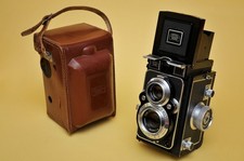 Zeiss Ikon Ikoflex Favorit con fotocamera Zeiss Tessar 3,5/75 mm 6x6 TLR