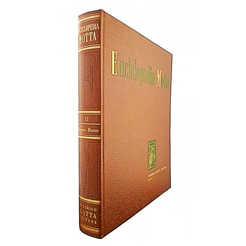 Enciclopedia motta volume - enciclopedia,