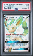 PSA 9 MINT Leafeon GX Full Art