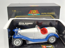 BURAGO ALFA ROMEO 2300 SPIDER (1932) COD 3008 - 1:18 DIE CAST METAL MODEL