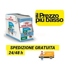 Royal Canin 12 Bustine Puppy Mini bocconcini in salsa cuccioli taglia piccoli