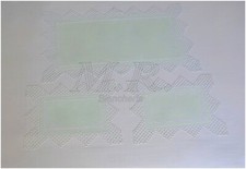 CENTRINI 3 PEZZI RICAMO A MANO