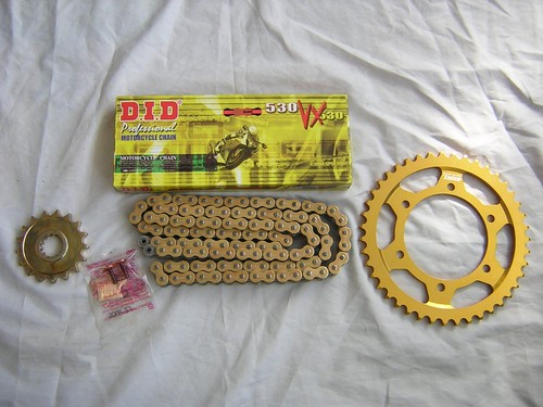 Kit catena pignone 17t - catena,