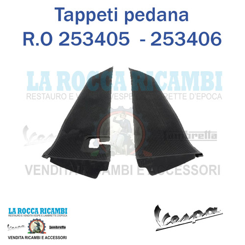 Tappeti pedana vespa - tappeti,