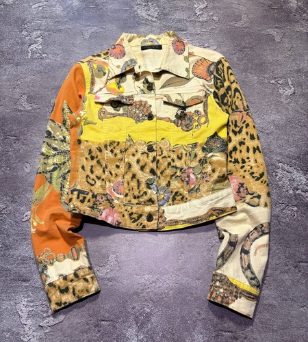 Giacca denim roberto cavalli - roberto,