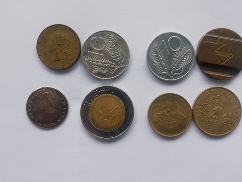 Lott monete vecchie lire - lott,