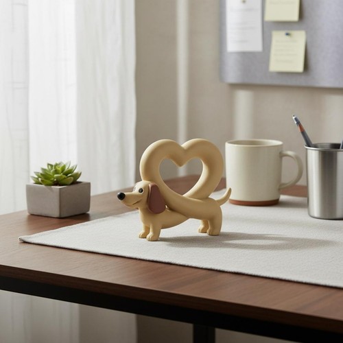 Cane bassotto cuore creativo - cane,