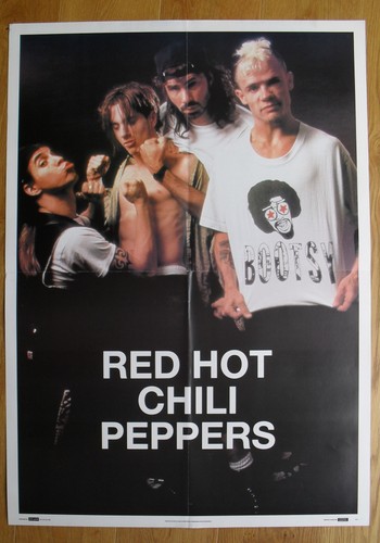 Red hot chili peppers affiche - chili,