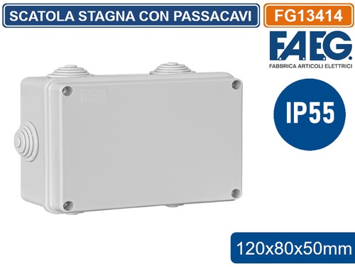 Scatola stagna derivazione - scatola,