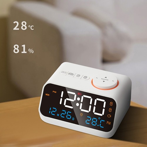 Mordern radio sveglia led - fm,