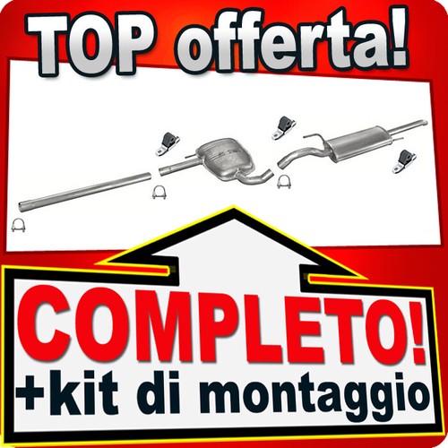 Scarico completo per passat - per, vw