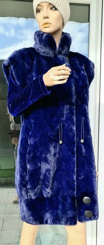 Cappotto visone gilet - visone,