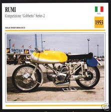 1953 Moto Rumi Competizione