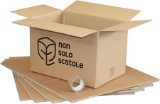 10 Scatole Trasloco + Nastro
