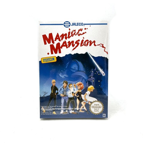 Maniac mansion nintendo nes - maniac,