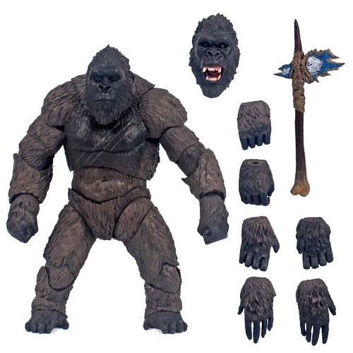 Action figure gorilla shf king - action,