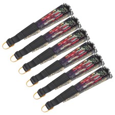  6 pezzi di ventagli pieghevoli floreali spagnoli da donna, in pizzo, per feste,