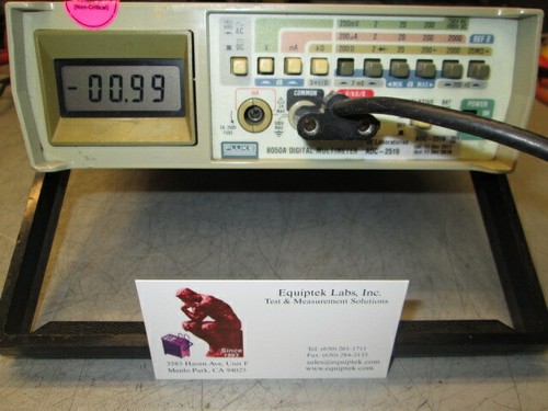 Fluke 8050a cifre - fluke,