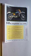 AIM 50 Regolarità mod. 100 R 1977 depliant originale moto brochure