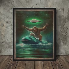 Vintage LOCHNESS BIGFOOT UFO