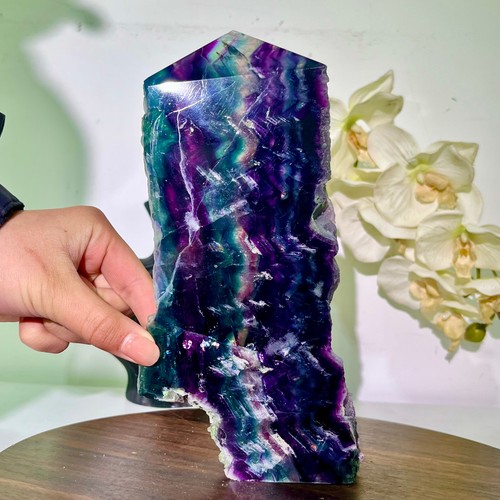 Colonna cristallo fluorite