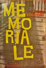 Paolo VOLPONI, MEMORIALE - Seconda ed. identica alla prima (1962)