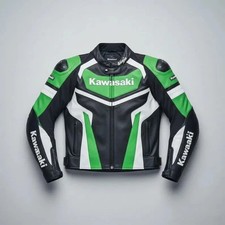 Giacca Moto Uomo Kawasaki