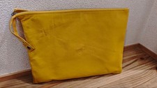 Borsa frizione gialla