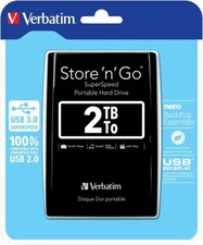 Verbatim Store n Go 2TB Nero Hard Disk Portatile USB 3.0