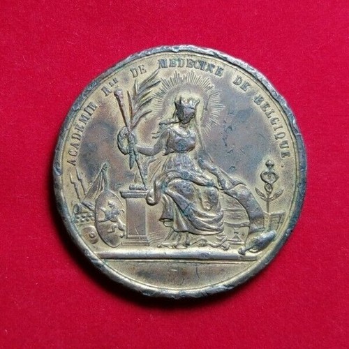 Medaglia belgio accademia - medaglia,