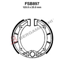 GANASCE CEPPI FRENO POSTERIORE