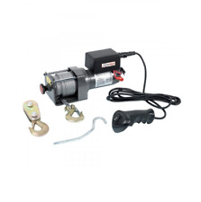 Verricello elettrico 12V argano paranco montacarichi portata 1100Kg PE12V-2500