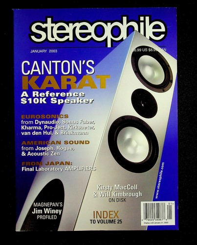 Stereophile magazine january - stereophile,