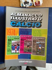 LA GAZZETTA ALMANACCO DEL CALCIO 1974-1975-1976  MAI APERTO NUOVO