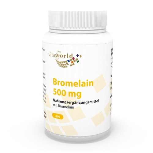 Bromelina 500mg 100 - , capsule