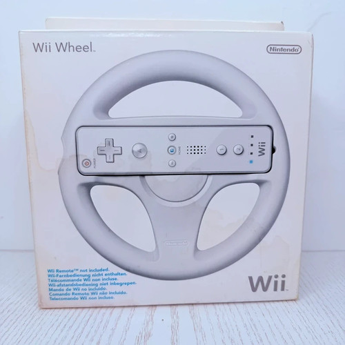 Nintendo wii wheel volante - wii,
